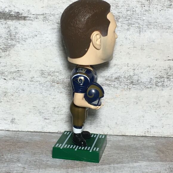 Vintage 2002 NFL St. Louis Rams Kurt Warner Bobblehead Hardee's Collecto… - Picture 5 of 10